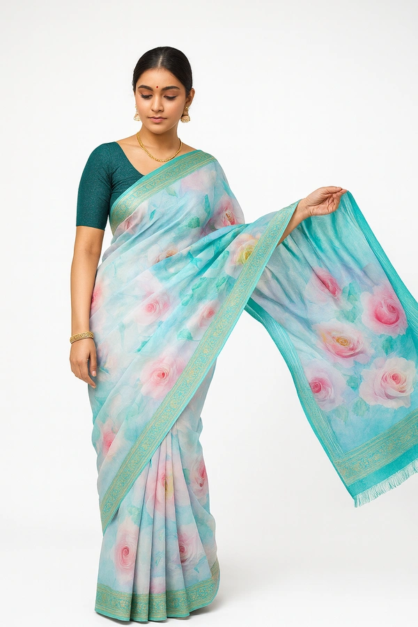 L.T FANCEY SAREE-SKU-300000130