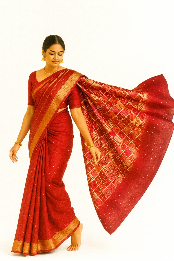 L.T FANCEY SAREE-Sku-300000131