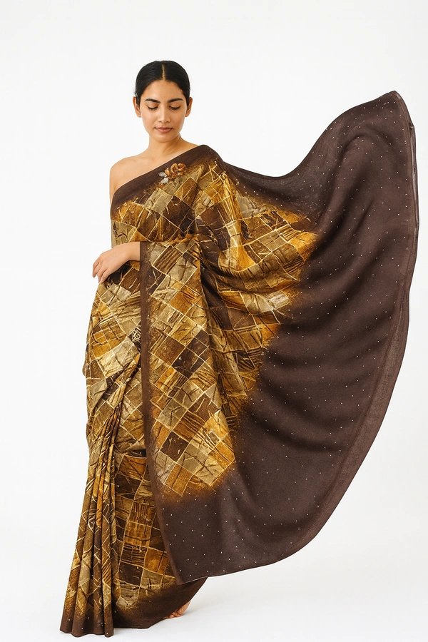 FANCEY SAREE-Sku-300000133
