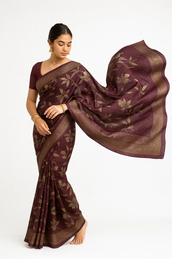 L.T FANCEY SAREE-Sku-300000141