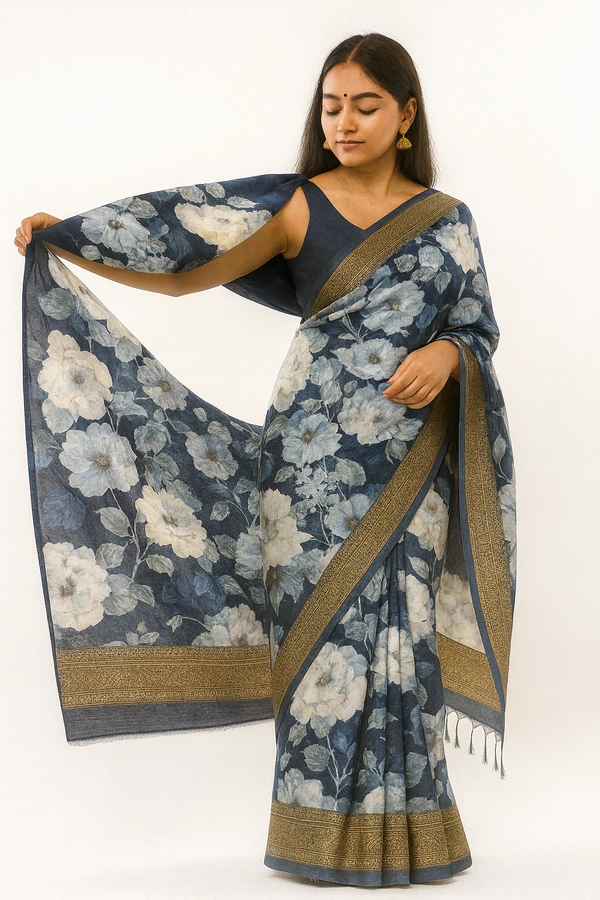 ANIL FANCEY SAREE-SKU-300000148