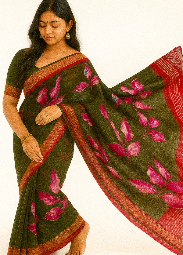 FANCEY SAREE-Sku-300000176