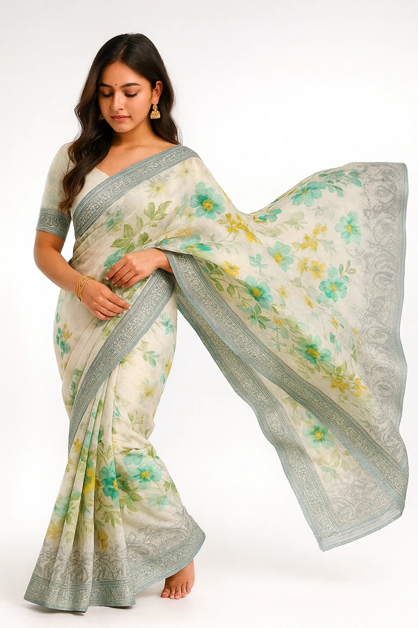 FANCEY SAREE-Sku-300000211