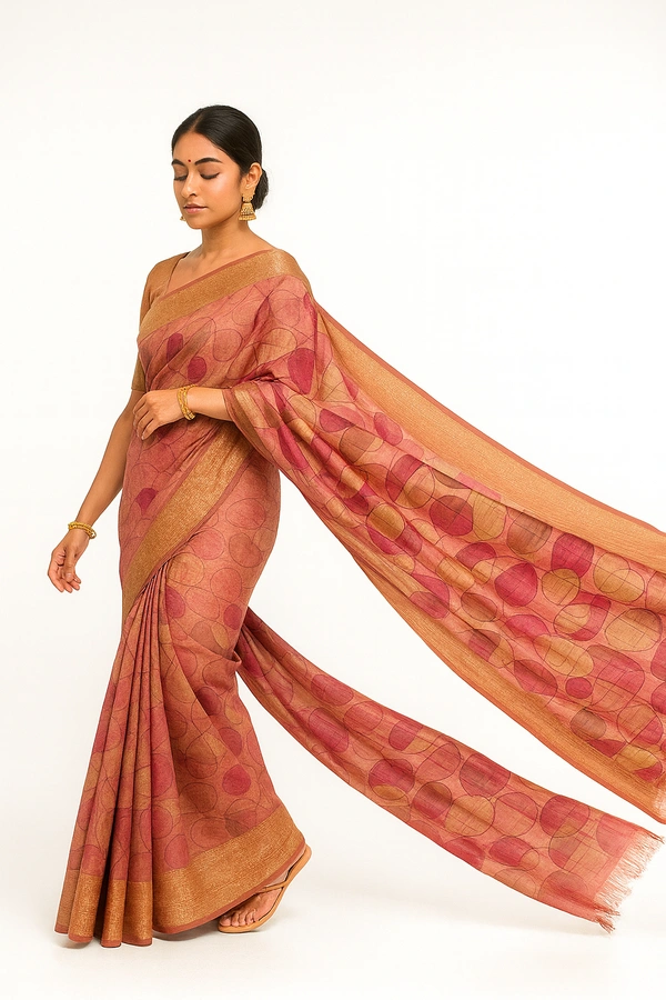 FANCEY SAREE-Sku-300000218