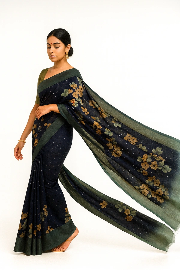 FANCEY SAREE-Sku-300000219