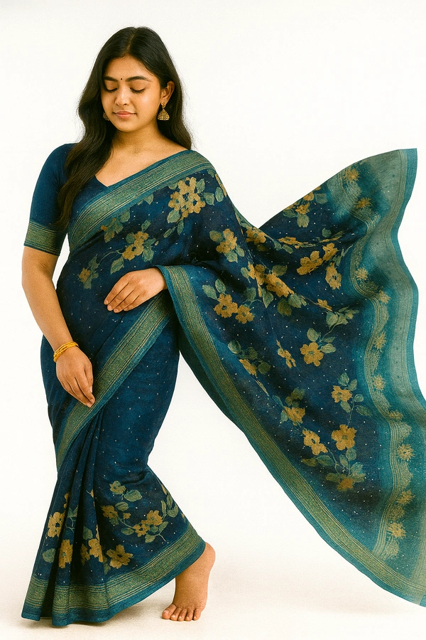 L.T FANCEY SAREE-Sku-300000227