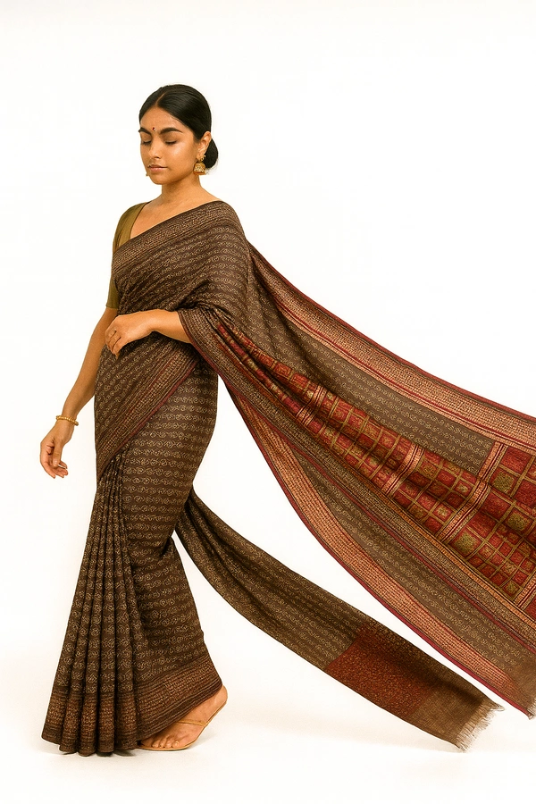 FANCEY SAREE-SKU-300000239