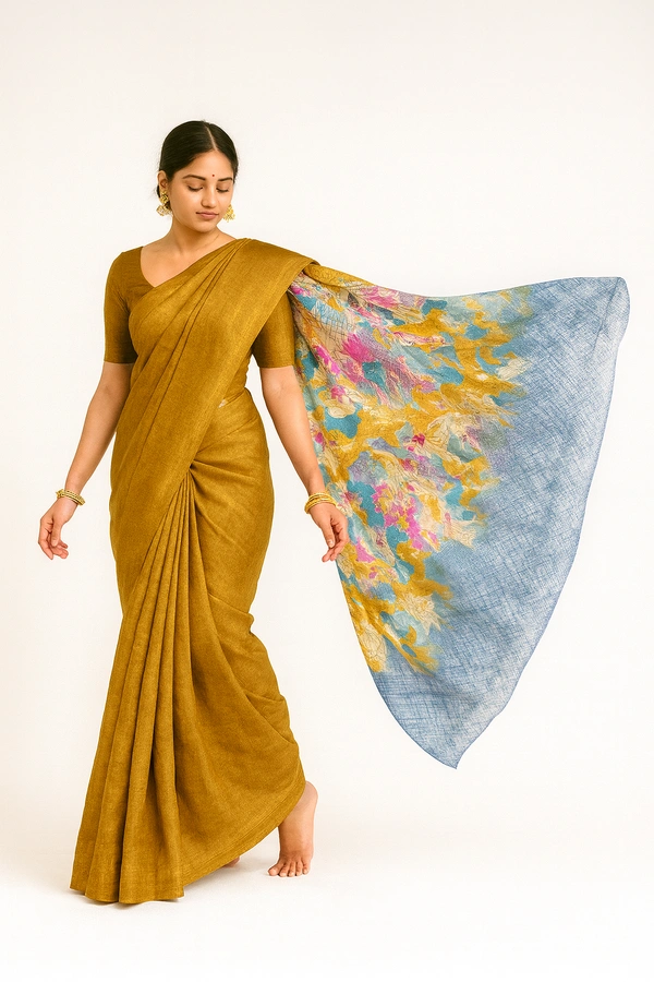 L.T FANCEY SAREE-Sku-300000241