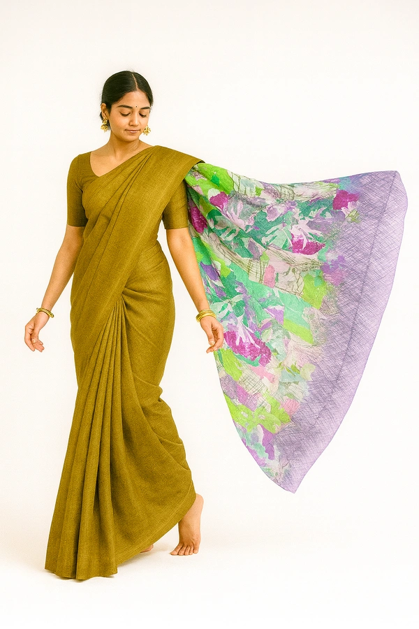 FANCEY SAREE-Sku-300000242