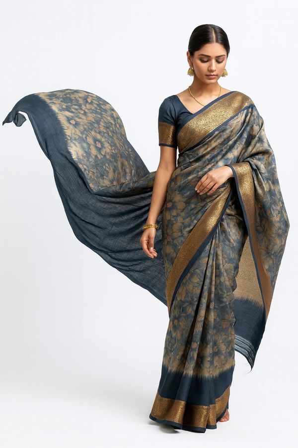 FANCEY SAREE-SKU-300000285
