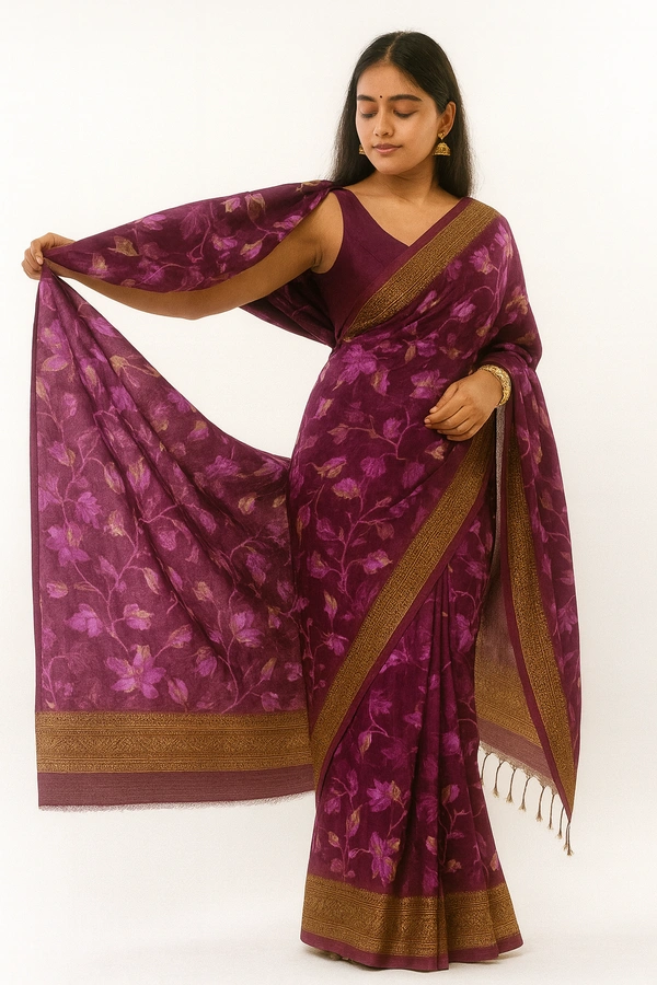 ANIL FANCEY SAREE-SKU-300000308