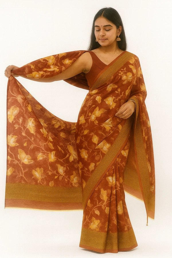 ANIL FANCEY SAREE-SKU-300000312