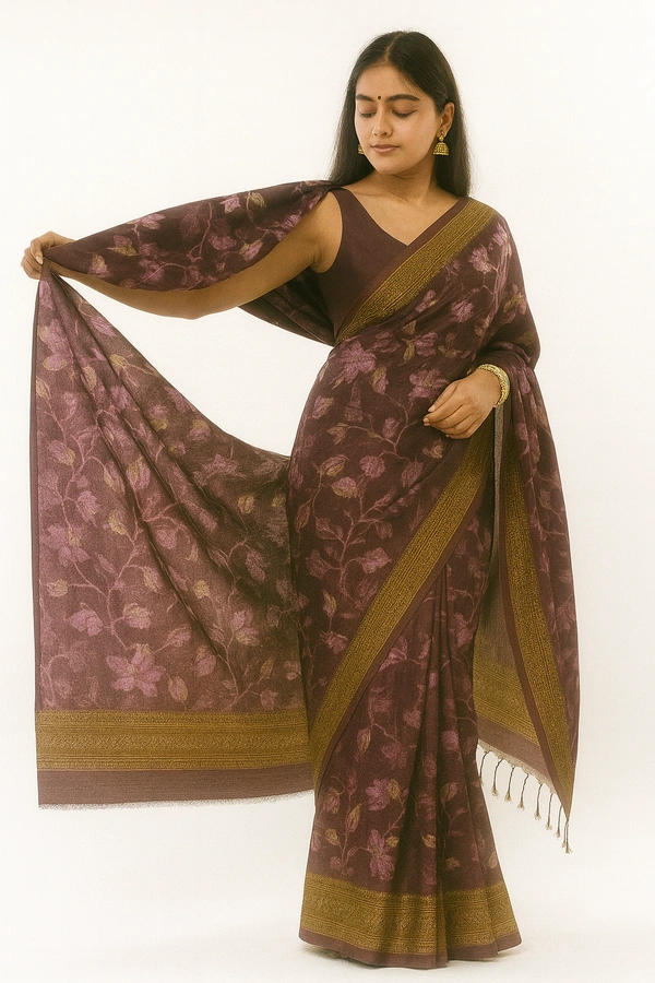 ANIL FANCEY SAREE-SKU-300000323