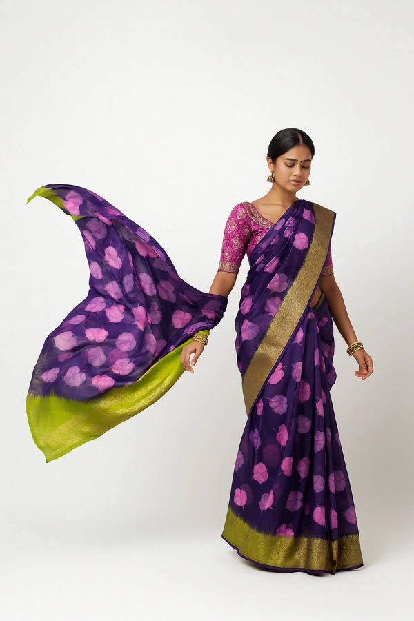 ANIL FANCEY SAREE-SKU-300000338