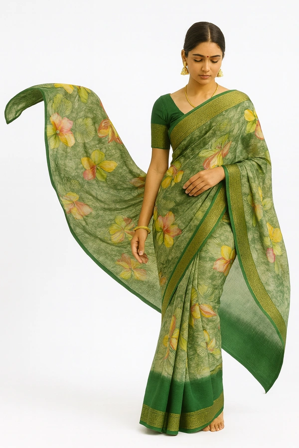 FANCEY SAREE-SKU-300000339