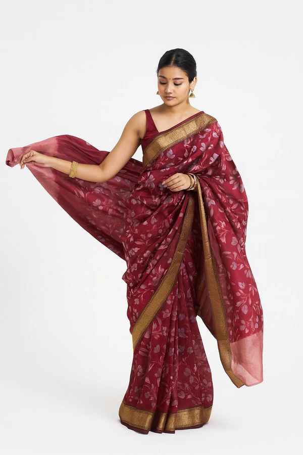 ANIL FANCEY SAREE-SKU-300000340