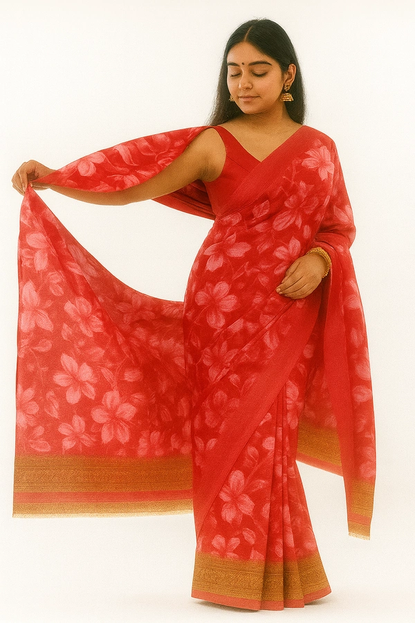ANIL FANCEY SAREE-SKU-300000344
