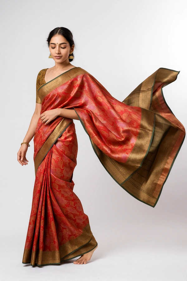 FANCEY SAREE-SKU-300000390