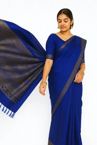 ORDIA FANCEY SAREE-SKU-300000603