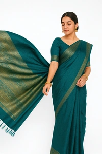 ORDIA FANCEY SAREE-SKU-300000624
