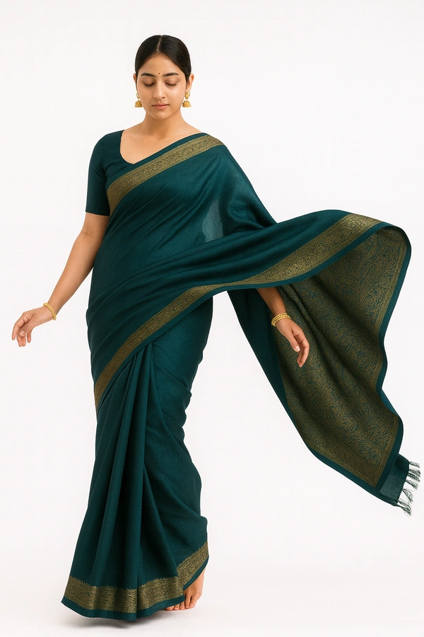 ORDIA FANCEY SAREE-SKU-300000626