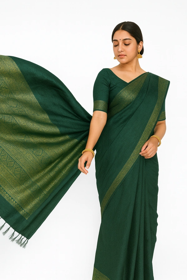 ORDIA FANCEY SAREE-SKU-300000626