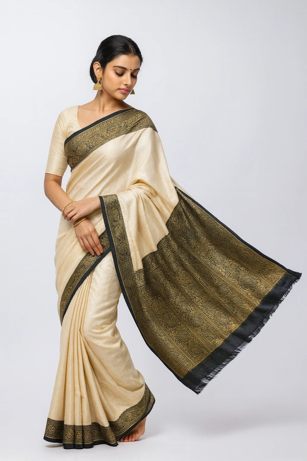 ORDIA FANCEY SAREE-SKU-300000630