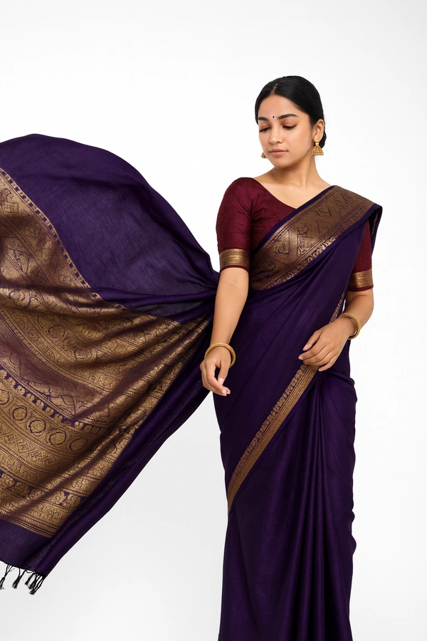 0RDIA FANCEY SAREE-SKU-300000652