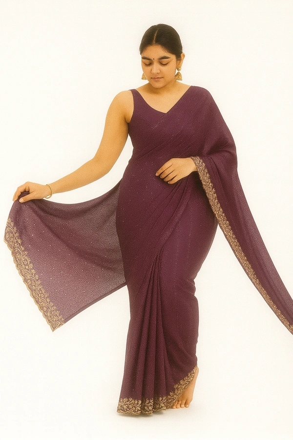 FANCEY SAREE SKU-300000727