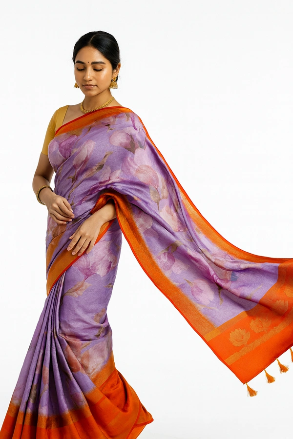SANA FANCEY SAREE-SKU-300000813