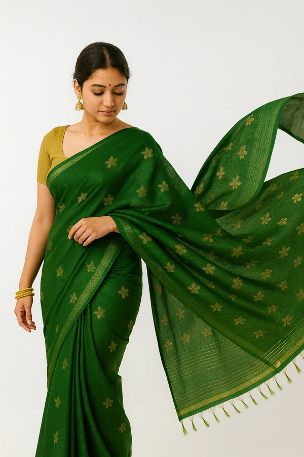FANCEY SAREE-SKU-300000814