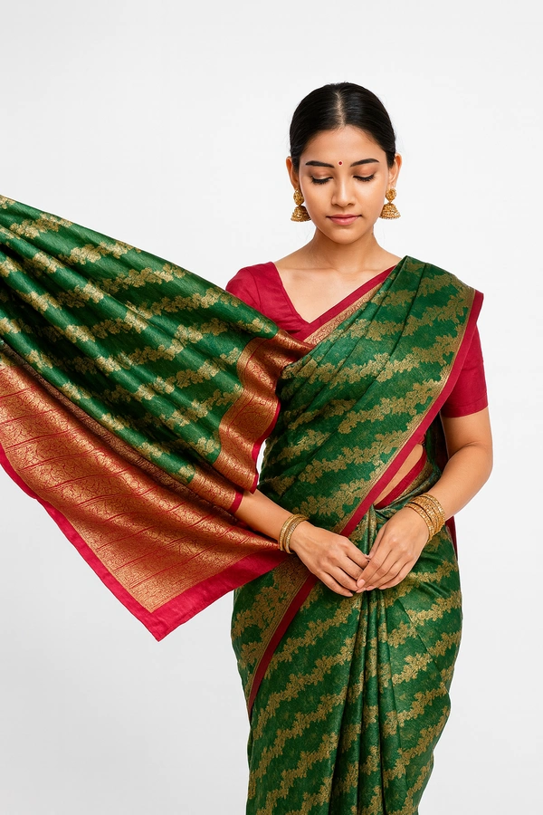 FANCEY SAREE-SKU-300000829