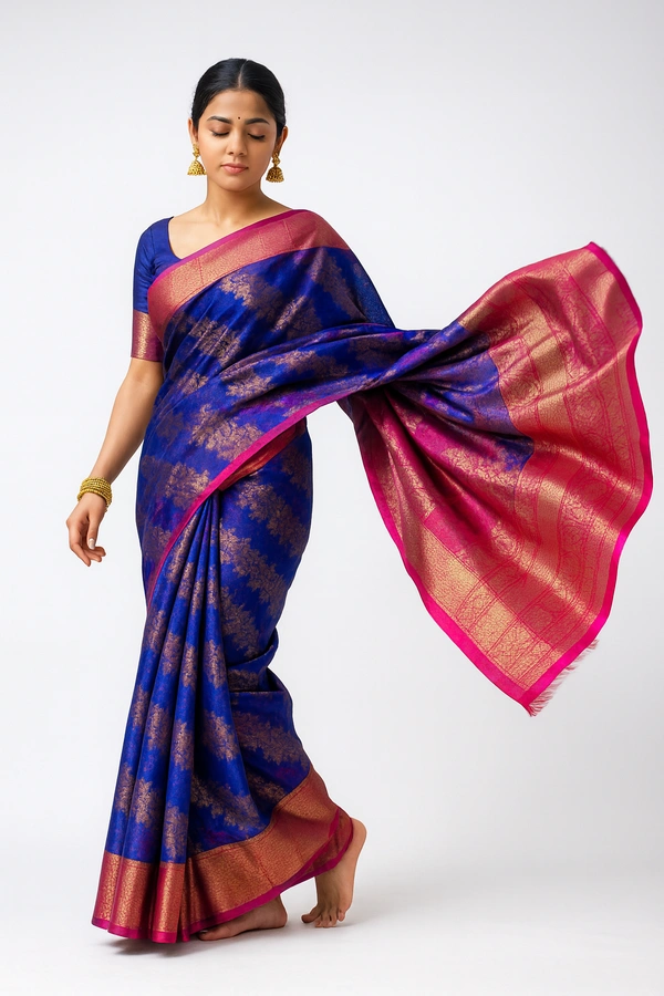 FANCEY SAREE-SKU-300000830