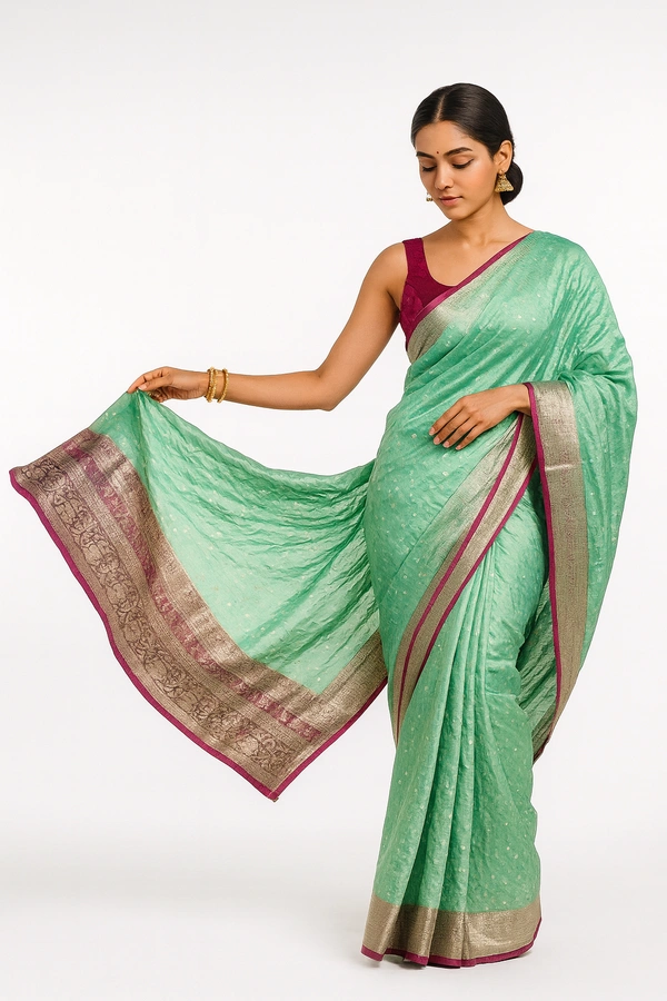 FANCEY SAREE-SKU-300000832