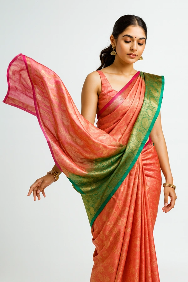 FANCEY SAREE -SKU-300000834