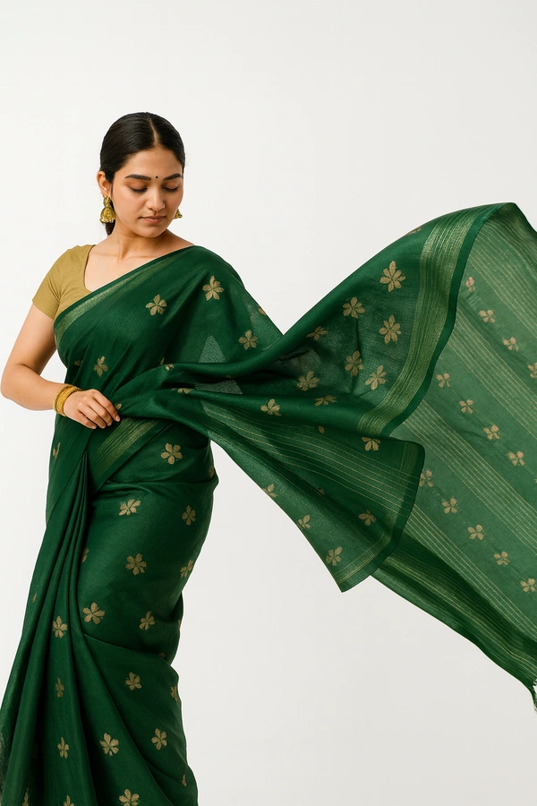 FANCEY SAREE-SKU-300000835