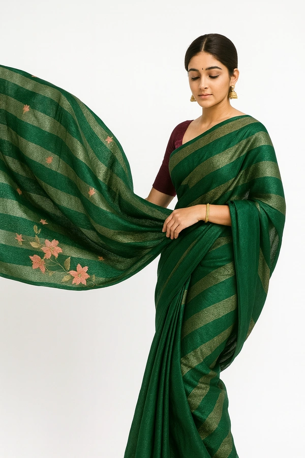 FANCEY SAREE-SKU-300000838