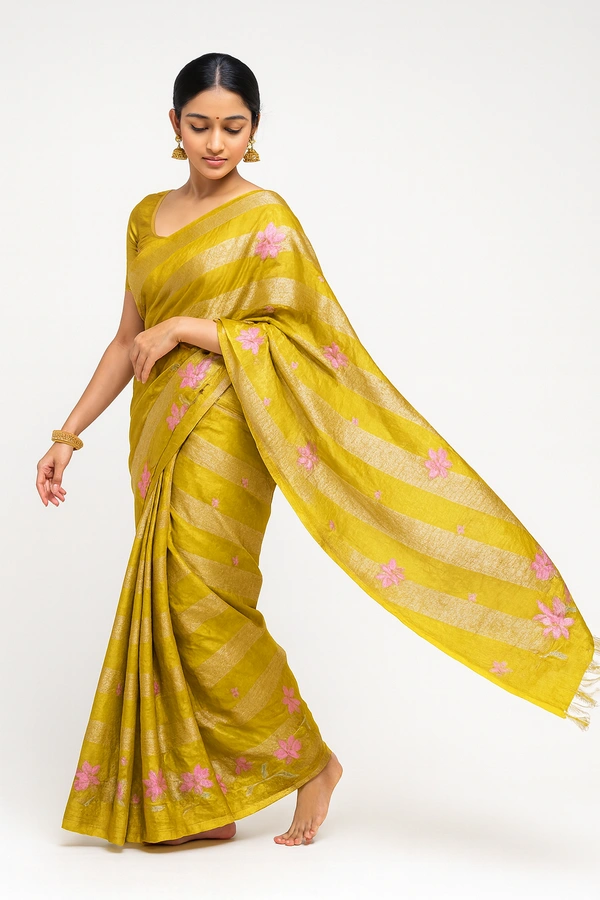 FANCEY SAREE-SKU-300000849