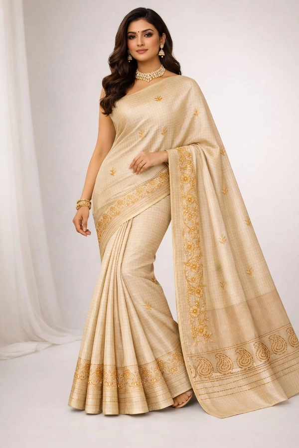 LAKHANI COTTON SAREE-SKU-300001233