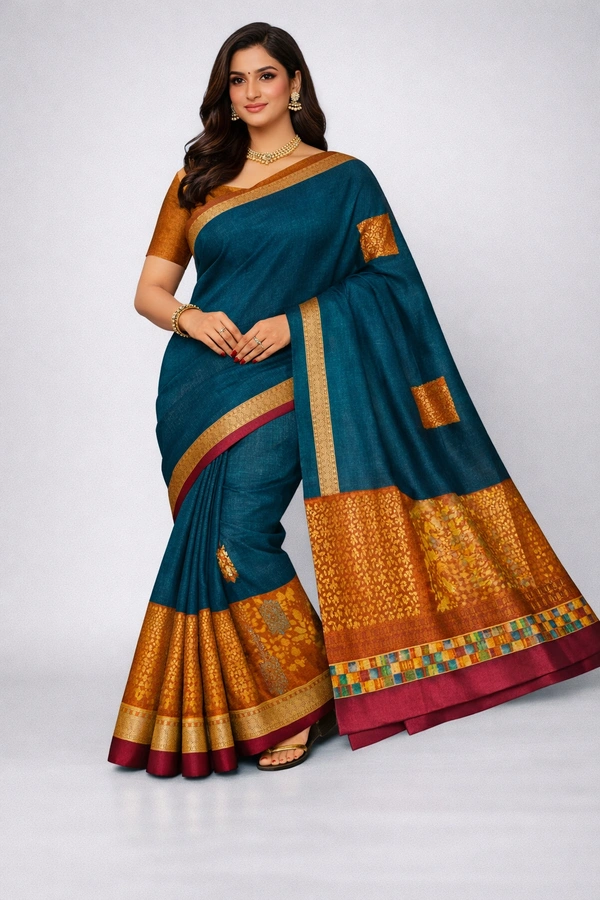 BALAJI COTTON SAREE-SKU-300001250