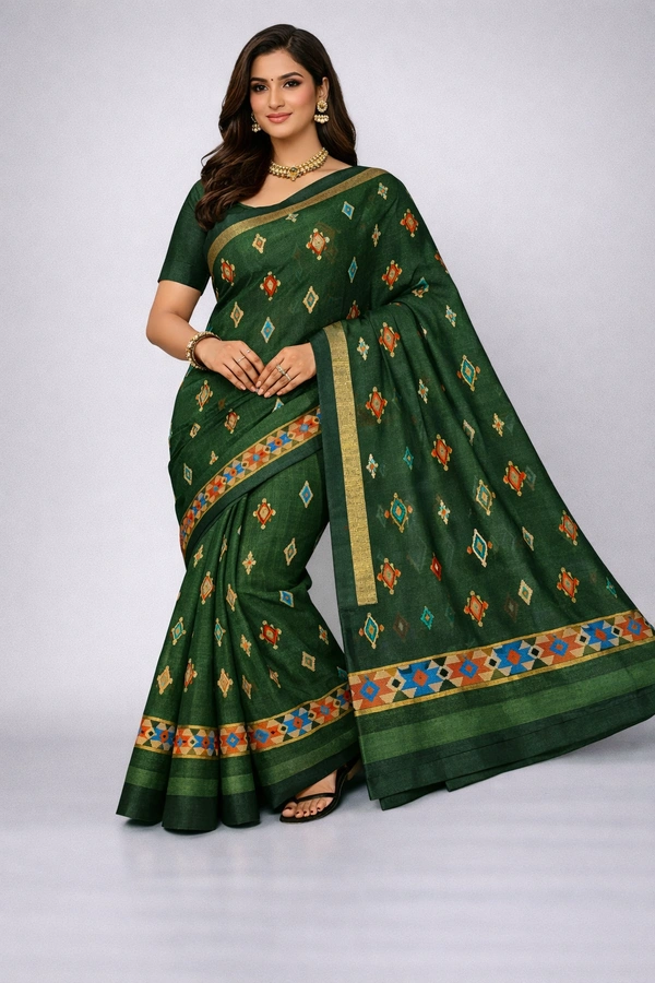 BALAJI COTTON SAREE-SKU-300001257