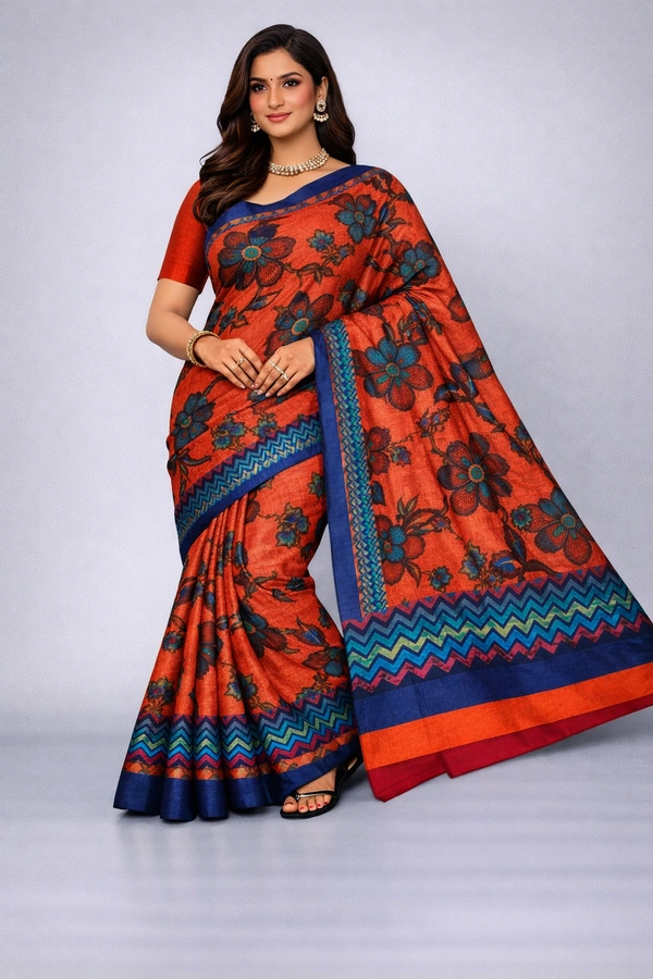 GODAVARI COTTON SAREE-SKU-300001263