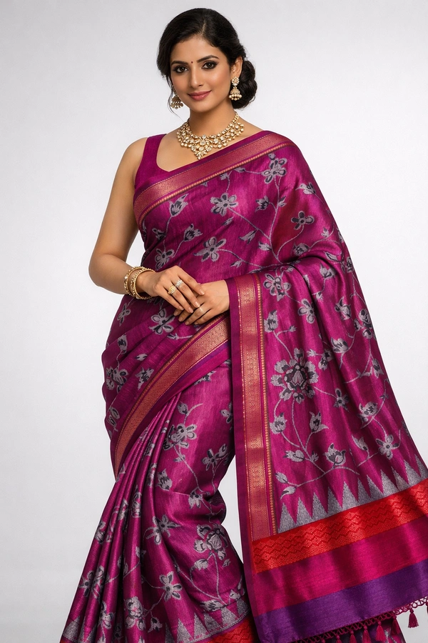 BALI LIFESTYLE COTTON SAREE-SKU-300001269