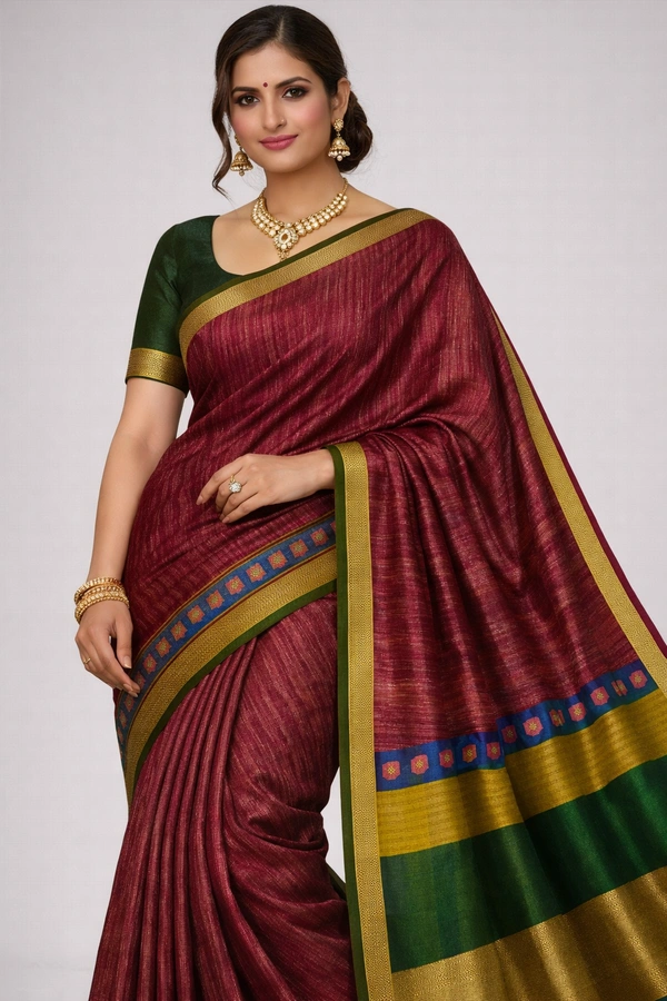 BALI LIFESTYLE COTTON SAREE-SKU-300001290