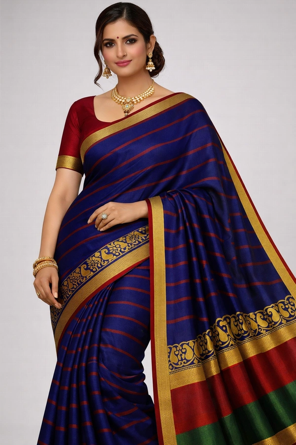 BALI LIFE STYLE COTTON SAREE-SKU-300001291