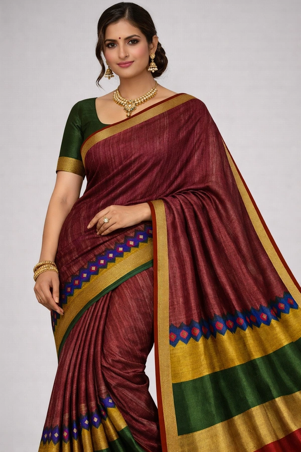 BALI LIFE STYLE COTTON SAREE-SKU-300001297