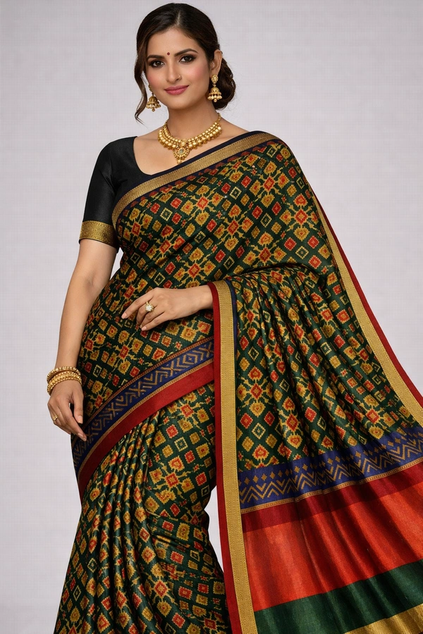 K-FAB COTTON SAREE-SKU-300001300