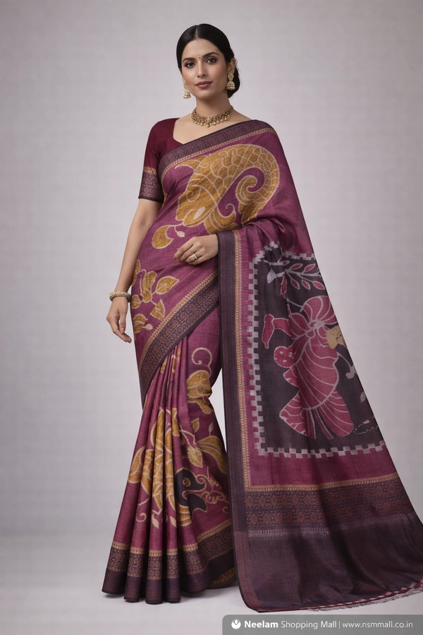 MAGUVA COTTON SAREE-SKU-300001328