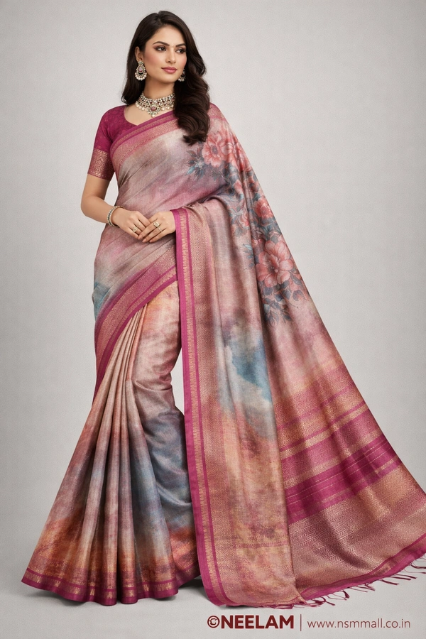 ANAND FANCEY SAREE-SKU-300001339