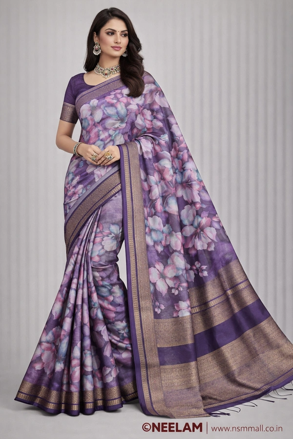 LUV KUSH FANCEY SAREE-SKU-300001351